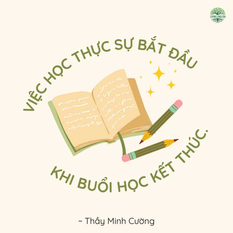 Khi việc học thực sự bắt đầu