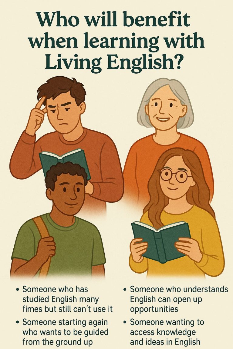 Ai sẽ nhận được nhiều lợi ích khi học cùng Living English