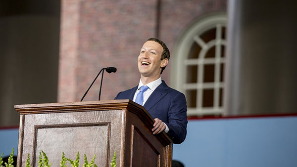 Mark Zuckerberg’s speech at Harvard’s 366th Commencement in 2017